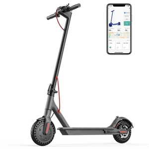 NEW Adult Electric Scooter 8.5" 21Mile 19Mph Foldable Commuting EScooter 350W - Picture 1 of 16