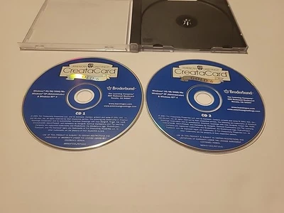 CreataCard 6 Gold PC CD - 2 Discs. Tested Works! Replacement Disc - Image 1 of 2