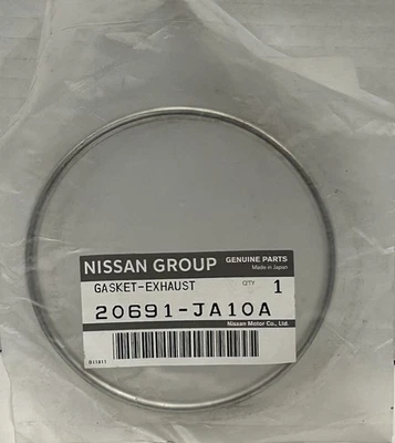 *NEW*GENUINE OEM NISSAN/ INFINITI Exhaust-Catalytic Converter Gasket 20691-JA10A - Image 1 of 2