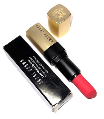 Bobbi Brown Luxe Matte Lip Color Lipstick Cheeky Peach 4.5g - Image 1 of 4