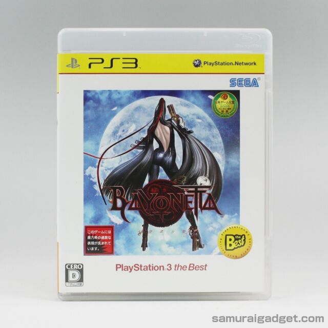 Bayonetta Sony PlayStation 3 PS3 Asia Support Both English & Japanese *CLEAN