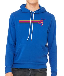 Coloridos jugadores de fútbol, sudaderas con capucha de fútbol, gráficos de fútbol sudaderas con capucha - Imagen 1 de 5