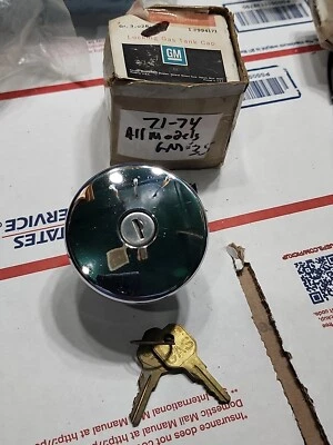 CHEVROLET NOVA CAMARO CHEVELLE IMPALA 1971-1974 TAPA DE GASOLINA DE BLOQUEO 994171 Foto 1 de 4