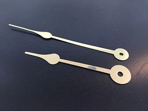 Quartz Battery Hand Set Gold Color for 10" Dials with I shaft  - Picture 1 of 3