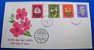 NUEVA ZELANDA 1959 a 1962 - SCOTT #B19-B22, B23-B26, B27-B30, B31-B34 FDC - LOTE DE 4 - Imagen 1 de 4