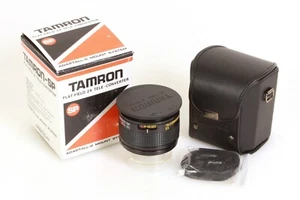 TAMRON FLAT FIELD 2X TELE CONVERTER FOR ADAPTALL-2 LENSES IN BOX - Picture 1 of 6