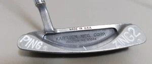 Ping Zing 2 Stainless Putter 34 inch Karsten Mfg. USA Wrapped Grip - Picture 1 of 15