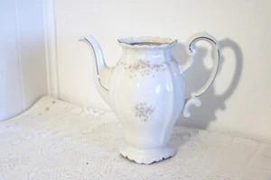 JOHANN HAVILAND FLORAL SPLENDOR BAVARIA GERMANY 9 1/4"h 6-Cup Coffee Pot NO LID - Picture 1 of 8
