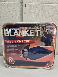 12-Volt Polar Fleece Heated Travel Blanket RoadPro - Picture 1 of 4