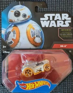 Coche de personajes diecast Hotwheels - Star Wars 2015 - #18 bb-8 - Imagen 1 de 2