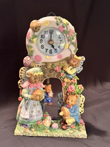 Bears and Butterflies Clock Cover