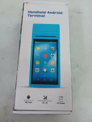 PDA Handheld POS Terminal 3G WiFi 58mm Thermal Receipt Printer Bluetooth - Image 1 of 4