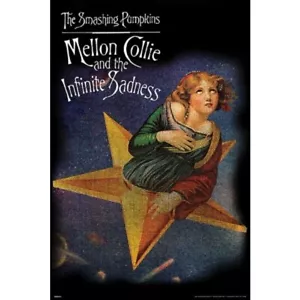 SMASHING PUMPKINS POSTER MELON COLLIE & THE INFINITE SADNESS LP COVER NEU 24x36 - Bild 1 von 1