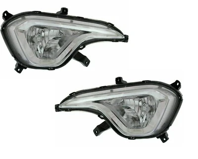 PARA HYUNDAI SANTA FE 2013-2016 GLS FAROS ANTINIEBLA PARACHOQUES LUCES DE CONDUCCIÓN PAR Foto 1 de 4
