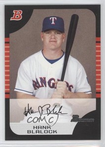 2005 Bowman Hank Blalock #5
