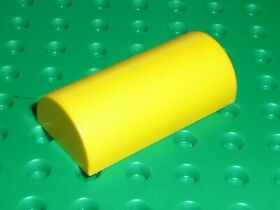 LEGO Yellow Brick 2 x 4 with Curved Top ref 6192 / Set 4888 7344
