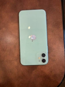 iPhone 11 64gb At&T/Cricket locked Teal Gently Used In Good Condition - Photo 1 sur 2
