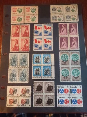 88 Hinged Canada Stamps, Churchill, Queen Elizabeth II,300th Anniversaire if... - Image 1 of 4