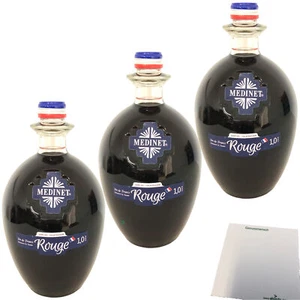 Medinet Rouge Rotwein halbtrocken rot vollmundig fruchtig 12%vol. 3x1 Liter usy