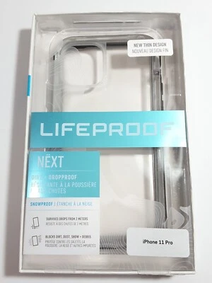 LifeProof Next Series Case for iPhone 11 PRO - Black Crystal Clear - Image 1 of 4
