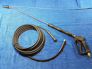 KARCHER RUBBER 1 WIRE HOSE 10 METER ST1100 TRIGGER STAINLESS LANCE 4 IN 1 VARIO - Picture 1 of 12