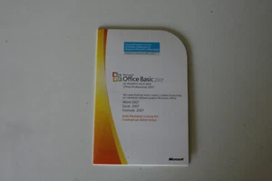 Microsoft Office Basic 2007 (Klappheft mit Produktschlüsselkarte) - Bild 1 von 2
