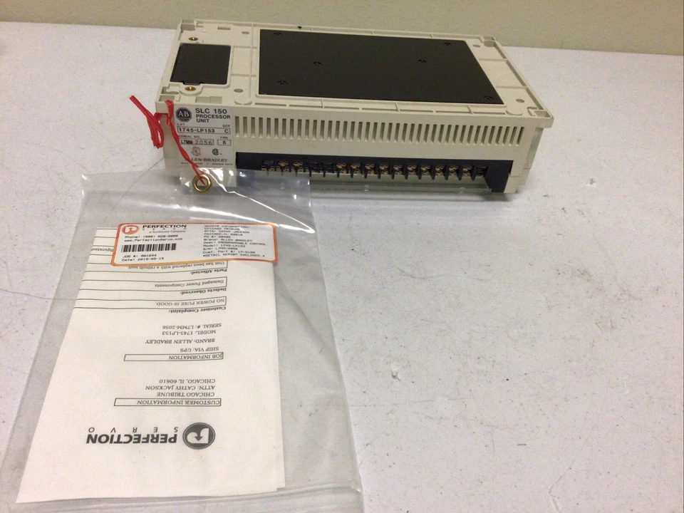 NEW, ALLEN BRADLEY 1745-LP153 SERIES C FRN 6 SLC 150 PROCESSOR UNIT, FREE SHIP - Image 1 of 4