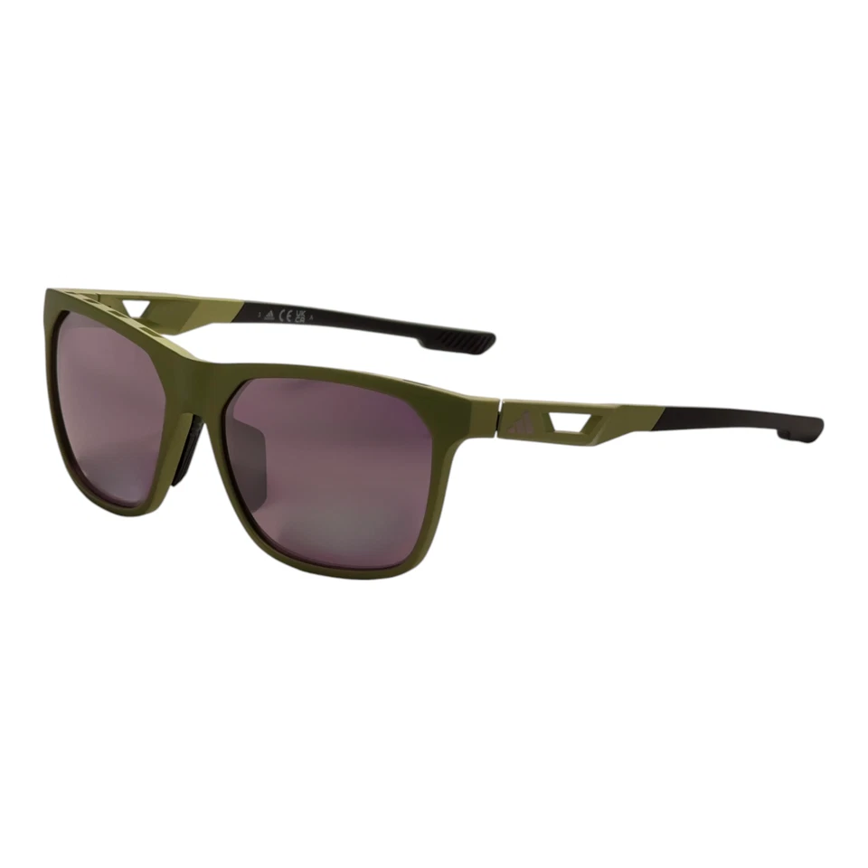 Gafas de sol Adidas unisex 55 mm mate verde claro SP0091-94Q-55 Foto 1 de 1
