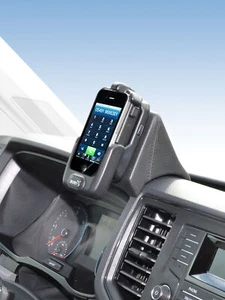 KUDA Phone Holder 2575 Suitable For VW Crafter From 2017 - Special - Black - Picture 1 of 5