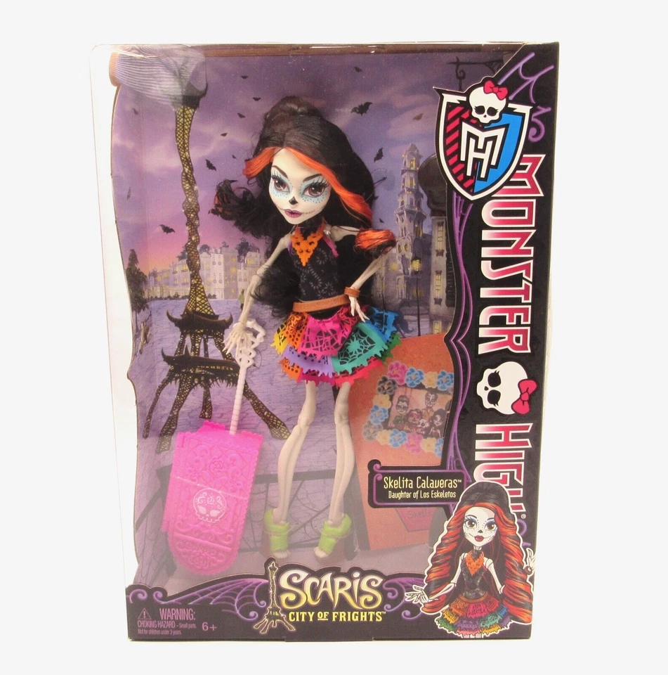 Monster High Doll Scaris City of Frights Skelita Calaveras 2012 Mattel