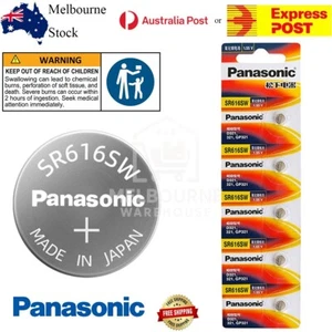 Genuine Panasonic Silver Oxide Watch Battery SR616SW (321) 1.55V Made in Japan - Picture 1 of 6