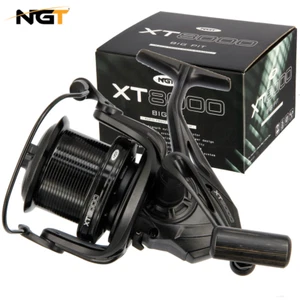 NUEVO Carrete Ngt XT 8000 Big Pit Pesca de Carpa Negro Frontal Arrastre Rápido - Imagen 1 de 1