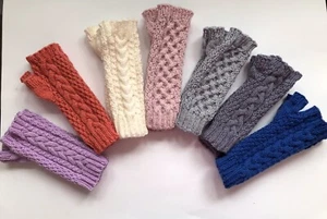 Handstulpen, Armstulpen, gestrickt - Bild 1 von 9