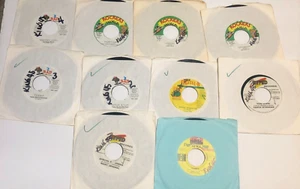 10 Jamaican Reggae Dancehall 7" 45 records Lot # 30 Farakhan Virgo Man Spragga B - Picture 1 of 8