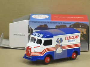 Citroen HY 1200 kg bianco/blu "L'Alsacienne" CIJ Norev Box 1:50 edizione limitata - Foto 1 di 5