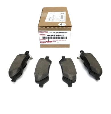 丰田原始设备制造商工厂 2009 - 2015 Venza 后盘式制动垫套装 04466-0T010 — 第 1/2 张图片