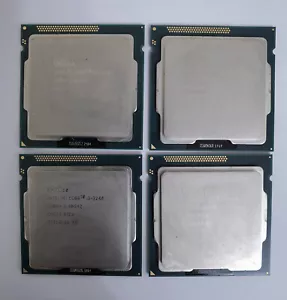Joblot 4x Intel Core i3-3240 CPU Socket LGA1155 3.40GHz Processor SR0RH - Picture 1 of 4