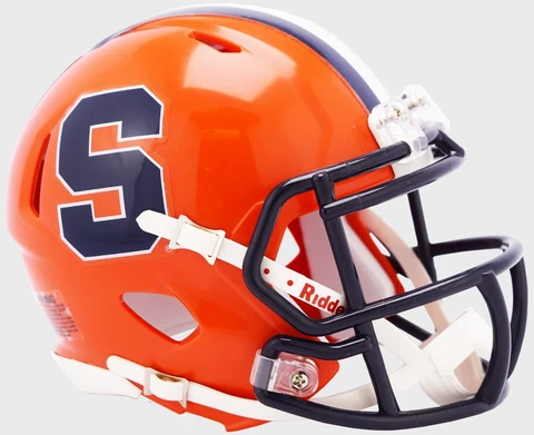 Syracuse Orangemen NCAA Revolution SPEED Mini Football Helmet Cover