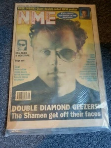 New Musical Express: Double Diamond Geezers, 27th February 1993 Poster of REM - Imagen 1 de 2