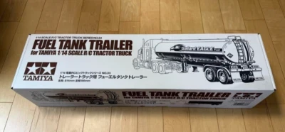 Tamiya 1/14 Electric RC Big Truck Series No.33 Fuel Tank Trailer 56333 New - Image 1 of 4