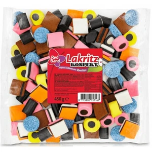 Red Band Lakritz Konfekt Mischung aromatisch und fruchtig 450g - Picture 1 of 1
