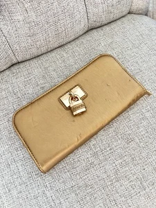 Mujeres Cartera Cartera Larga Imitación Cuero Bolso de Mano Cremallera Portatarjetas Doble Compra - Imagen 1 de 3