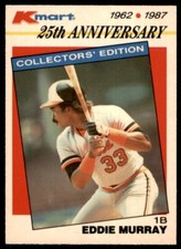 1987 Topps Kmart Eddie Murray Baltimore Orioles #30