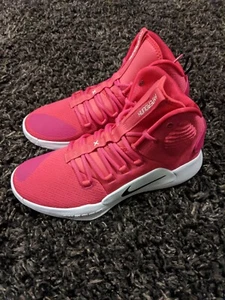 Men's Size 10 -Nike HyperDunk X Mid Kay Yow Vivid Pink Basketball Shoe AT3866609 - Picture 1 of 6