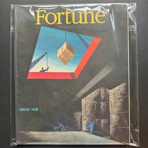 FORTUNE MAGAZINE Nov 1945 - Europe Overnight, Atomic Bomb, Microwave Radar - Picture 1 of 24
