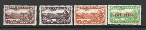NEW ZEALAND SG 558-50 + 551 1931 AIR MAILS M/M - Picture 1 of 2