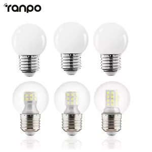 220V E27 G45 5W 7W 9W G45 LED Globe Light Bulbs SMD 240V White Lamp High Power - Picture 1 of 17