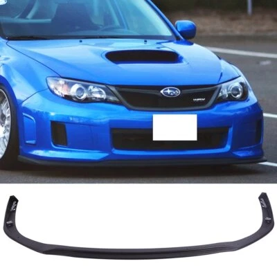 Front Bumper Lip Spoiler For Subaru Impreza WRX STI 11-14 3PCS CS1 Style Foto 1 de 4