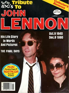 Teen Bag Magazine 1981 John Lennon Beatles George Harrison Paul McCartney Ringo - Picture 1 of 2