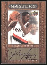 2007-08 Chronology Autograph Gold #124 LaMarcus Aldridge Auto /10